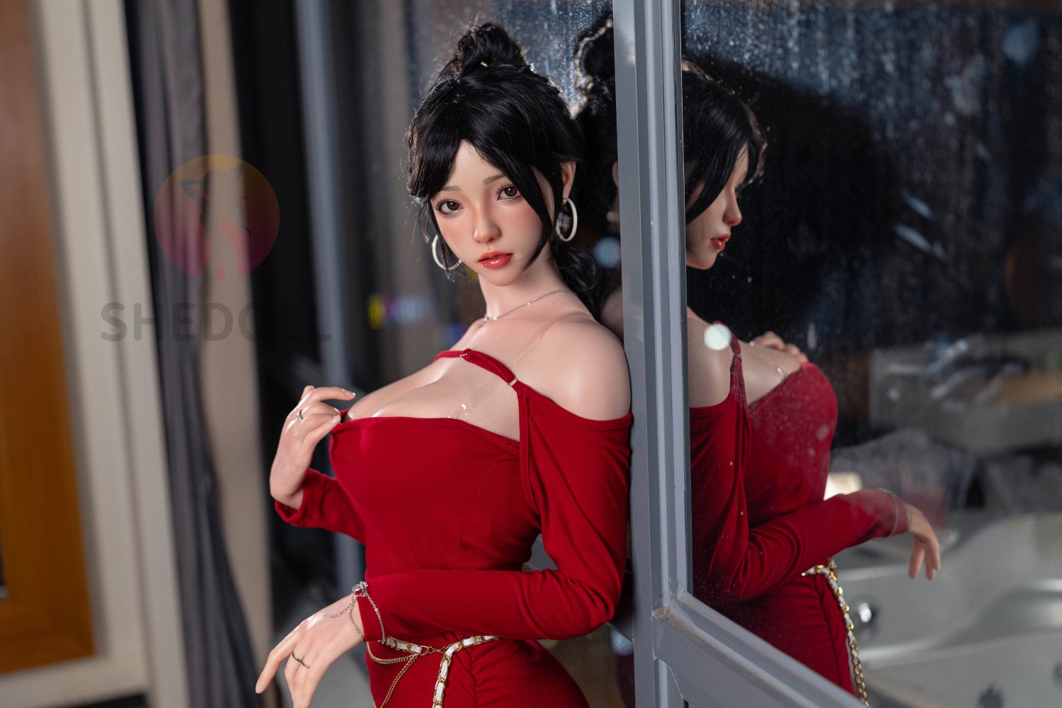 Rose Sex Doll (SHEDOLL 165cm e-cup #SH051 2.0 Silicone)