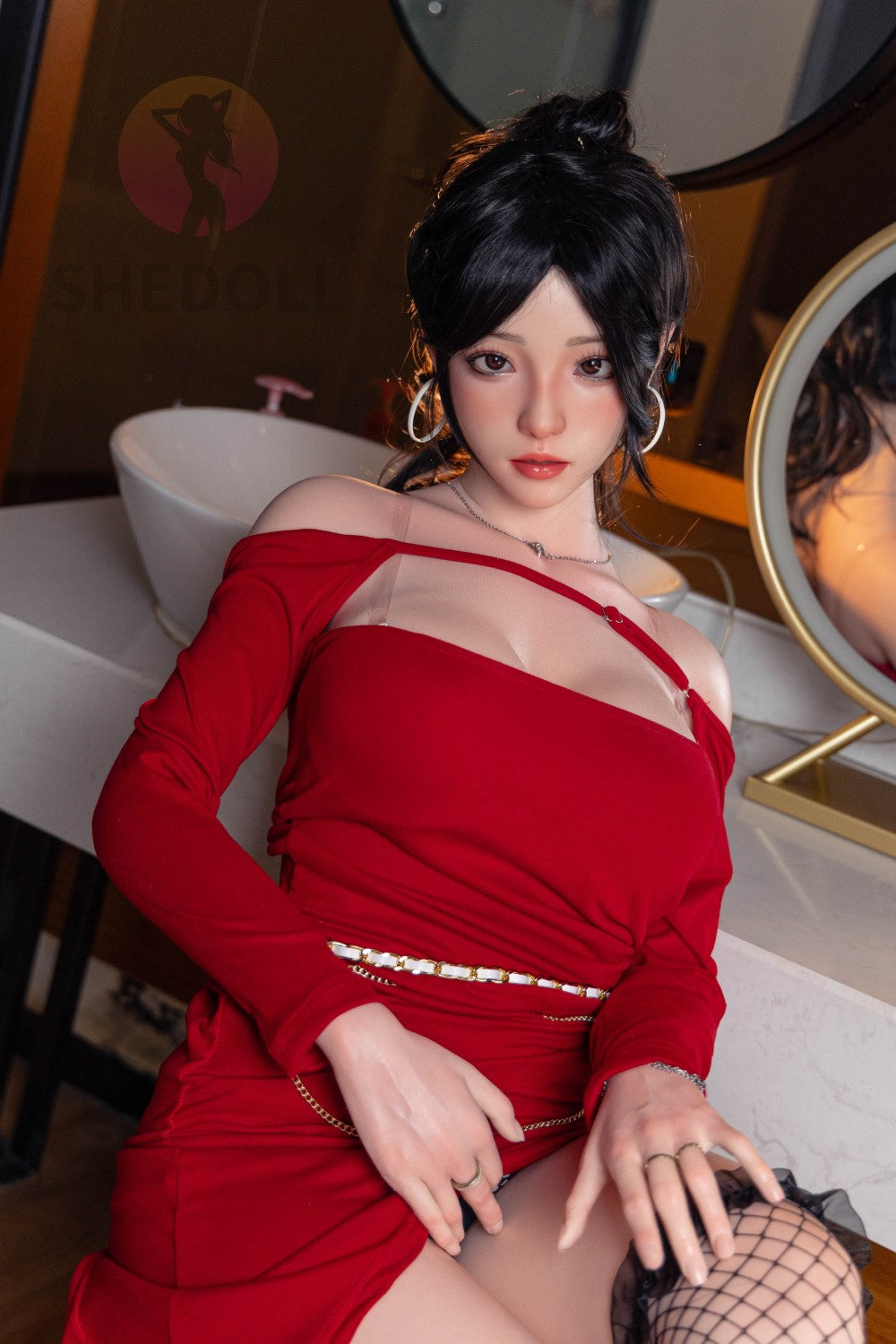 Rose Sex Doll (SHEDOLL 165cm E-Cup #SH051 2.0 silikon)