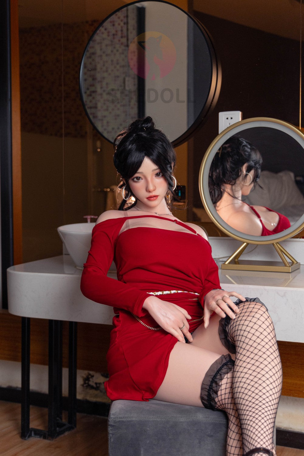 Rose Sex Doll (SHEDOLL 165cm e-cup #SH051 2.0 Silicone)