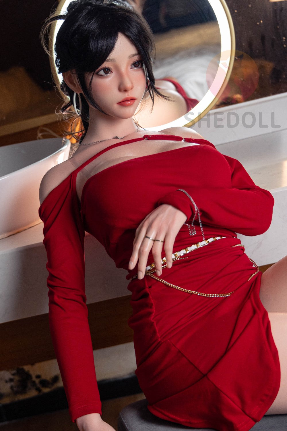 Rose Sex Doll (SHEDOLL 165cm e-cup #SH051 2.0 Silicone)