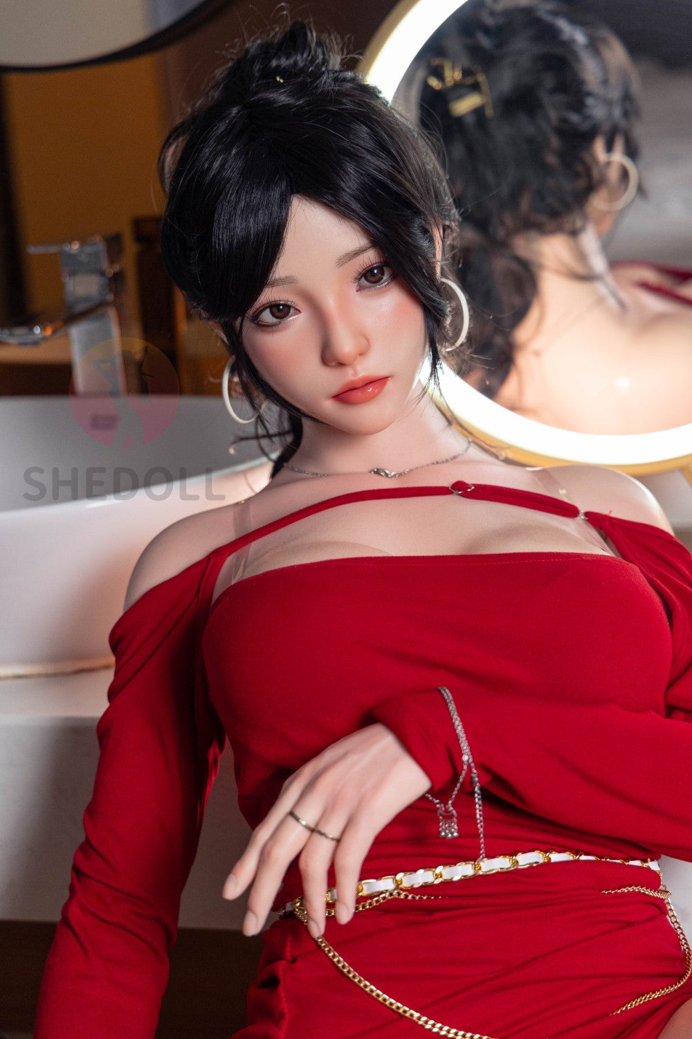 Rose Sex Doll (SHEDOLL 165cm e-cup #SH051 2.0 Silicone)