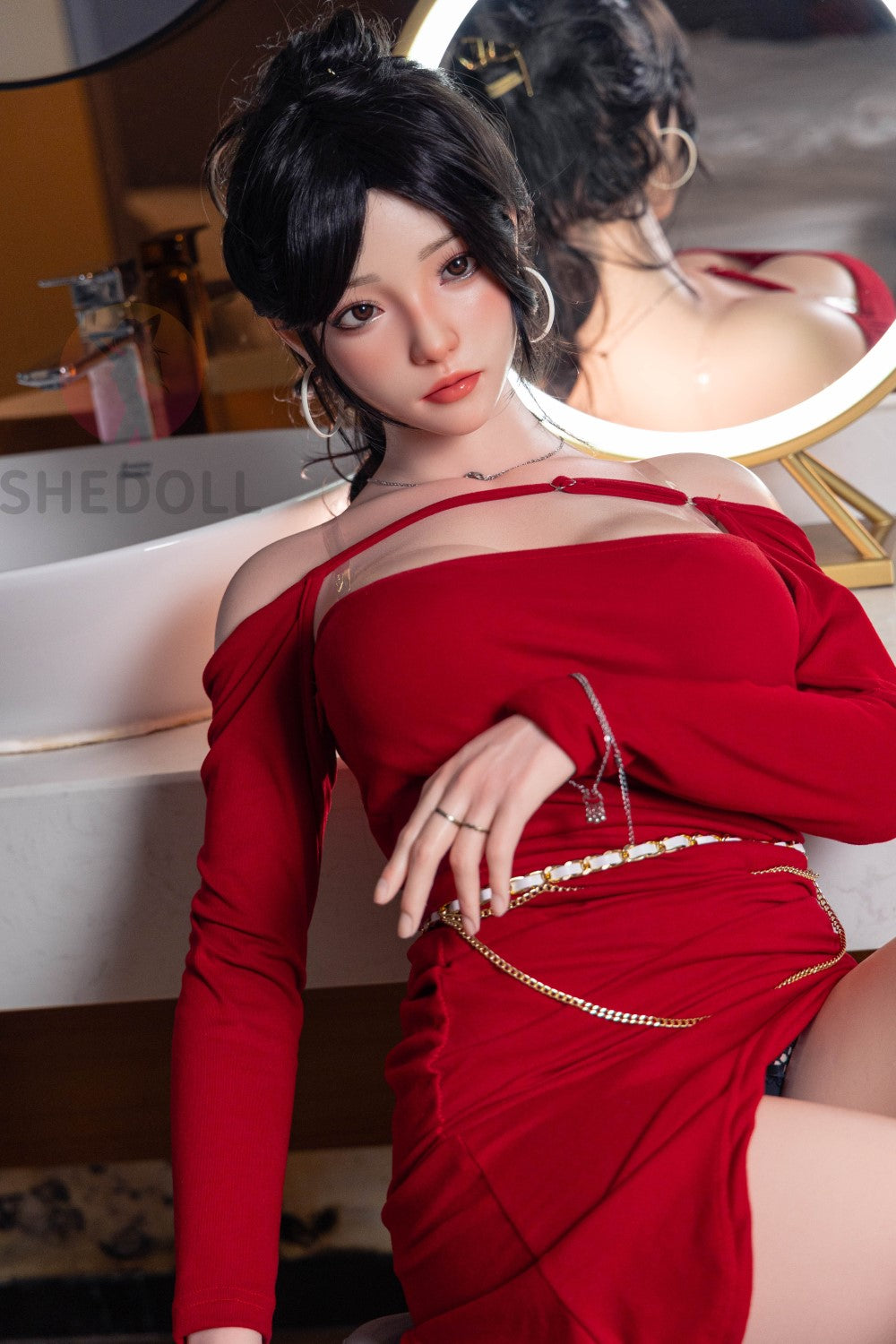 Rose Sex Doll (SHEDOLL 165cm e-cup #SH051 2.0 Silicone)