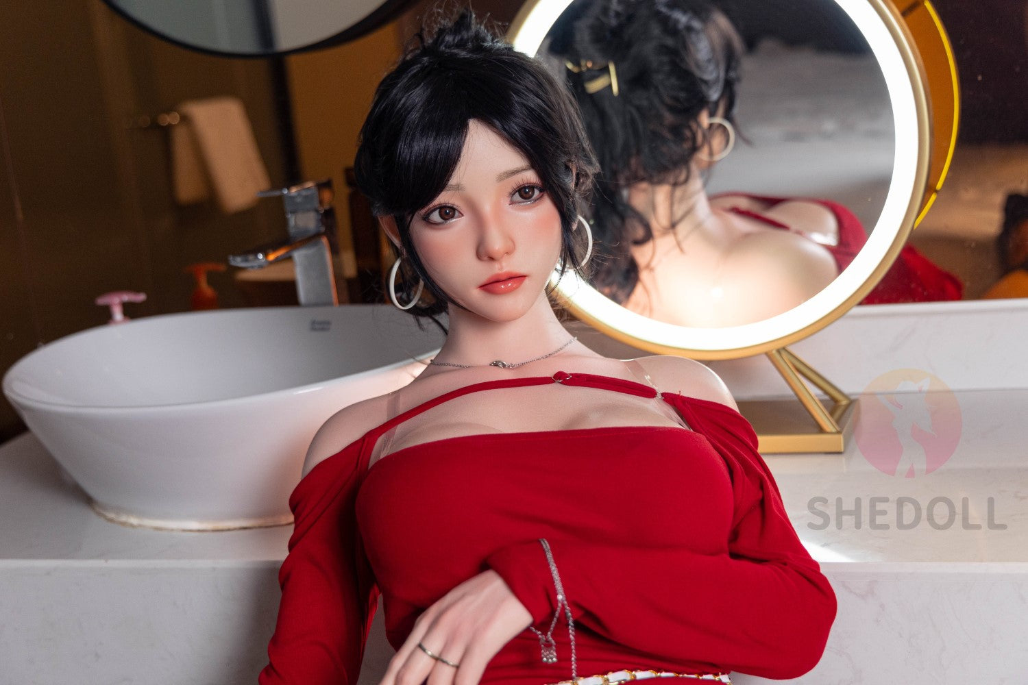 Rose Sex Doll (SHEDOLL 165cm E-Cup #SH051 2.0 silikon)