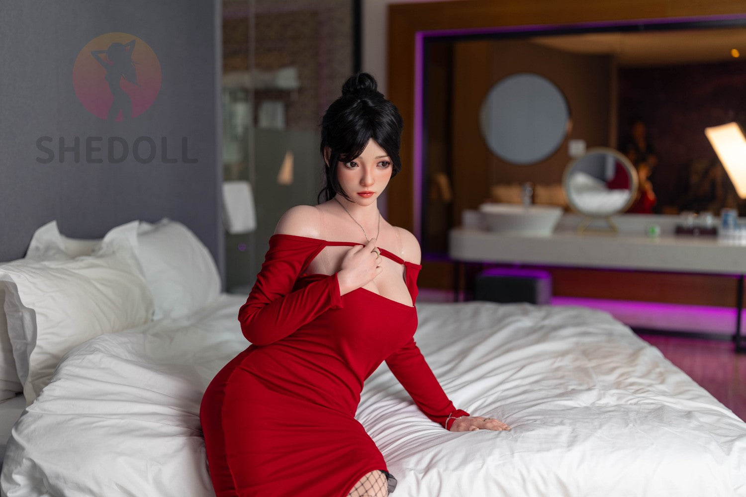 Rose Sex Doll (SHEDOLL 165cm e-cup #SH051 2.0 Silicone)