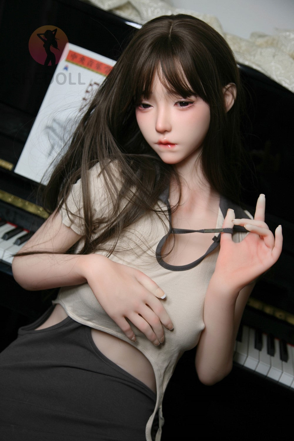 Chole Sex Doll (SHEDOLL 158cm miska C #SH070 TPE+silikon)