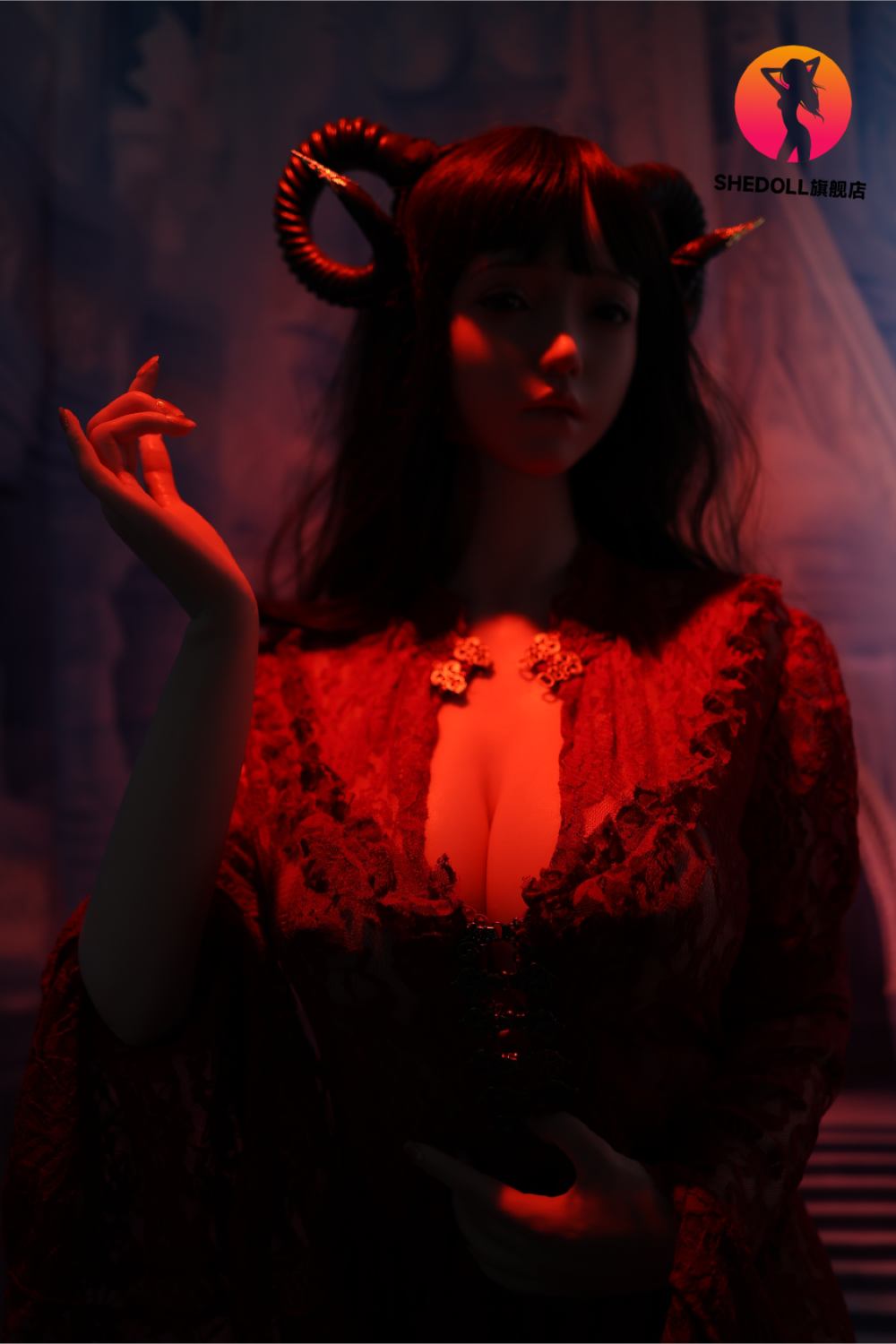 Chole Sex Doll (SHEDOLL 163cm H-Cup #SH071 silikon)