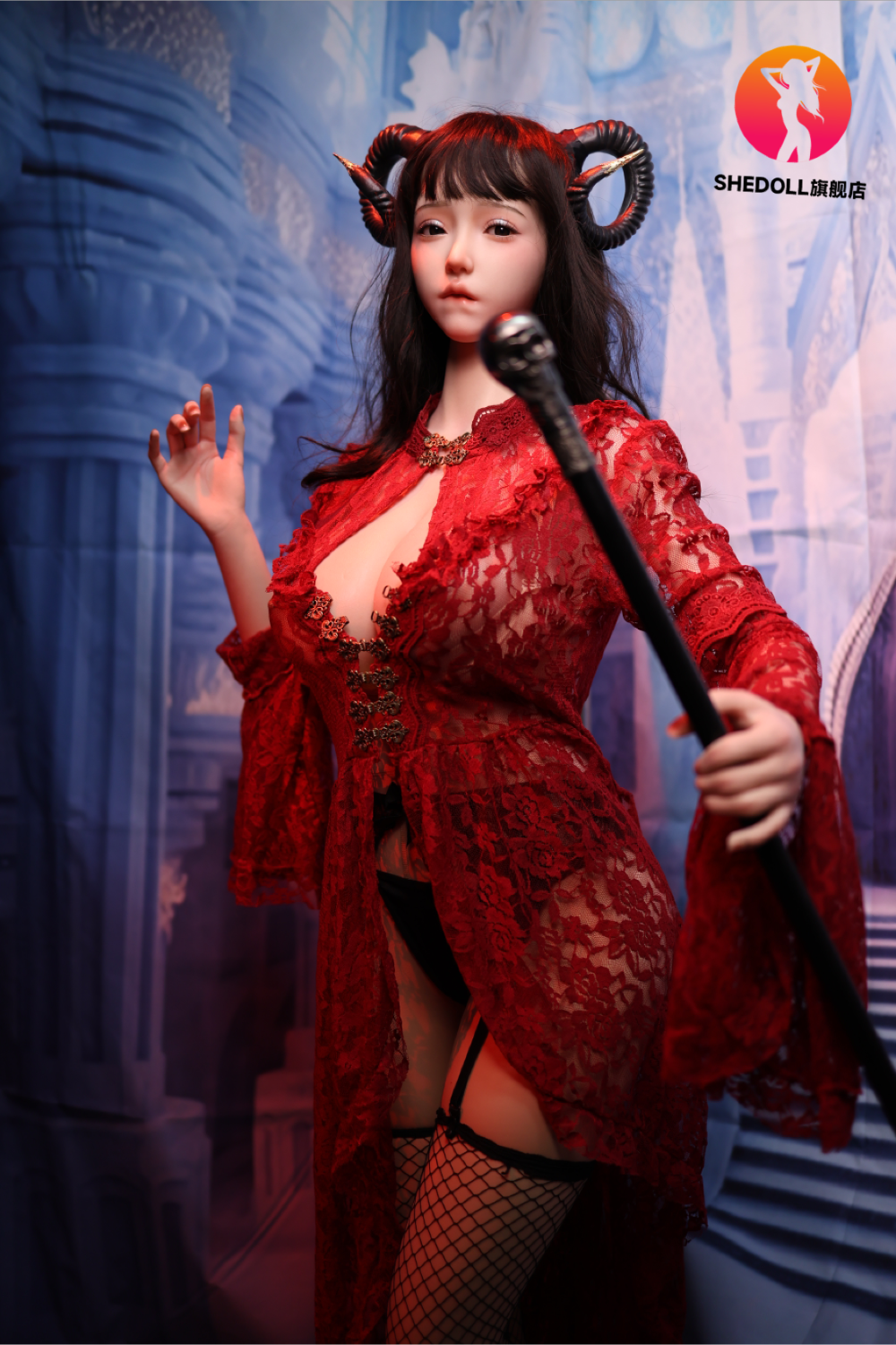 Chole Sex Doll (SHEDOLL 163cm H-Cup #SH071 silikon)