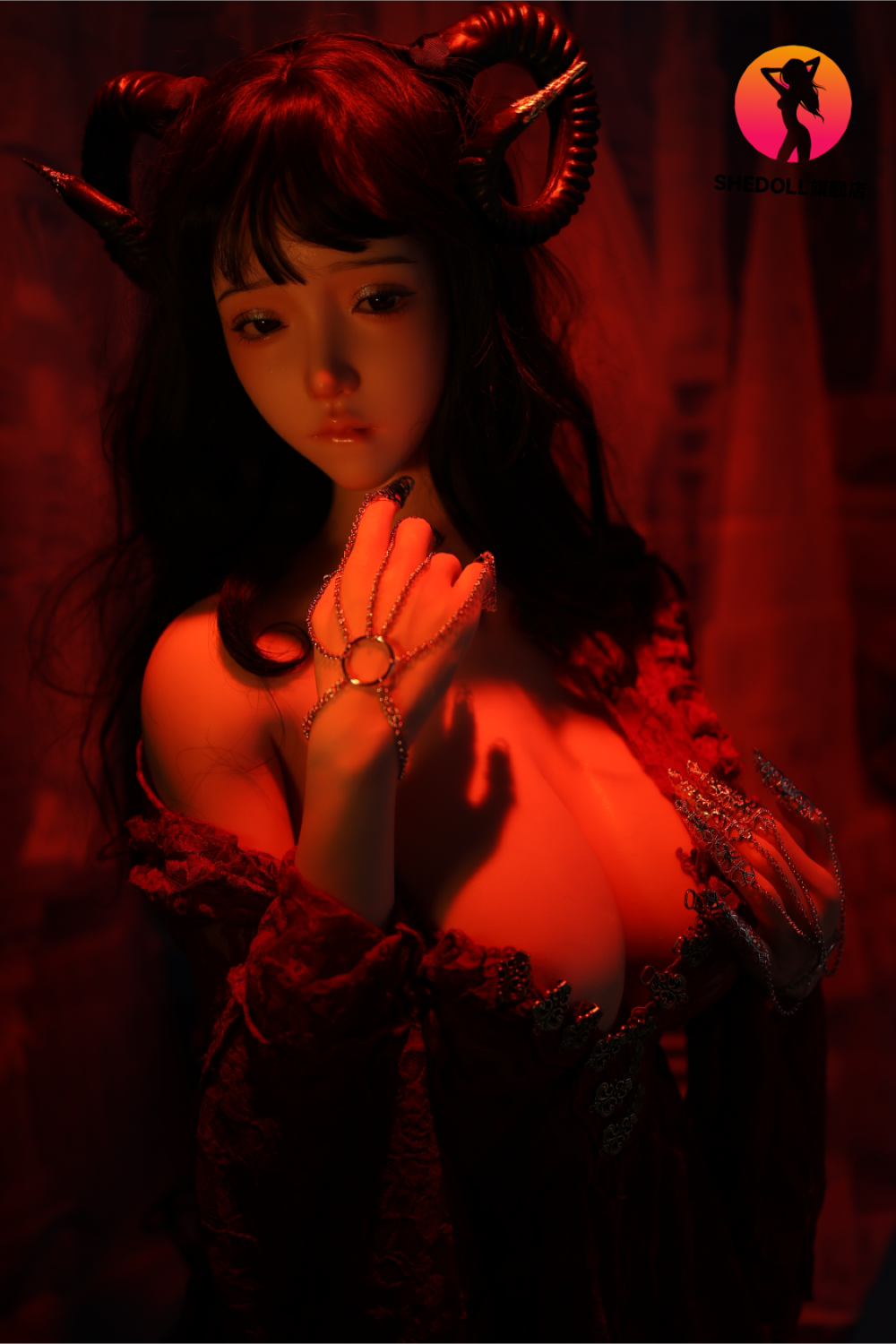 Chole Sex Doll (SHEDOLL 163cm H-Cup #SH071 silikon)