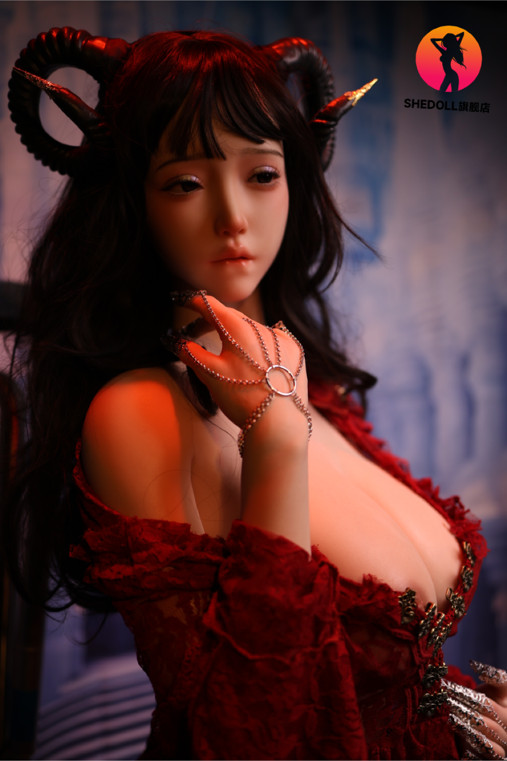 Chole Sex Doll (SHEDOLL 163cm H-Cup #SH071 silikon)