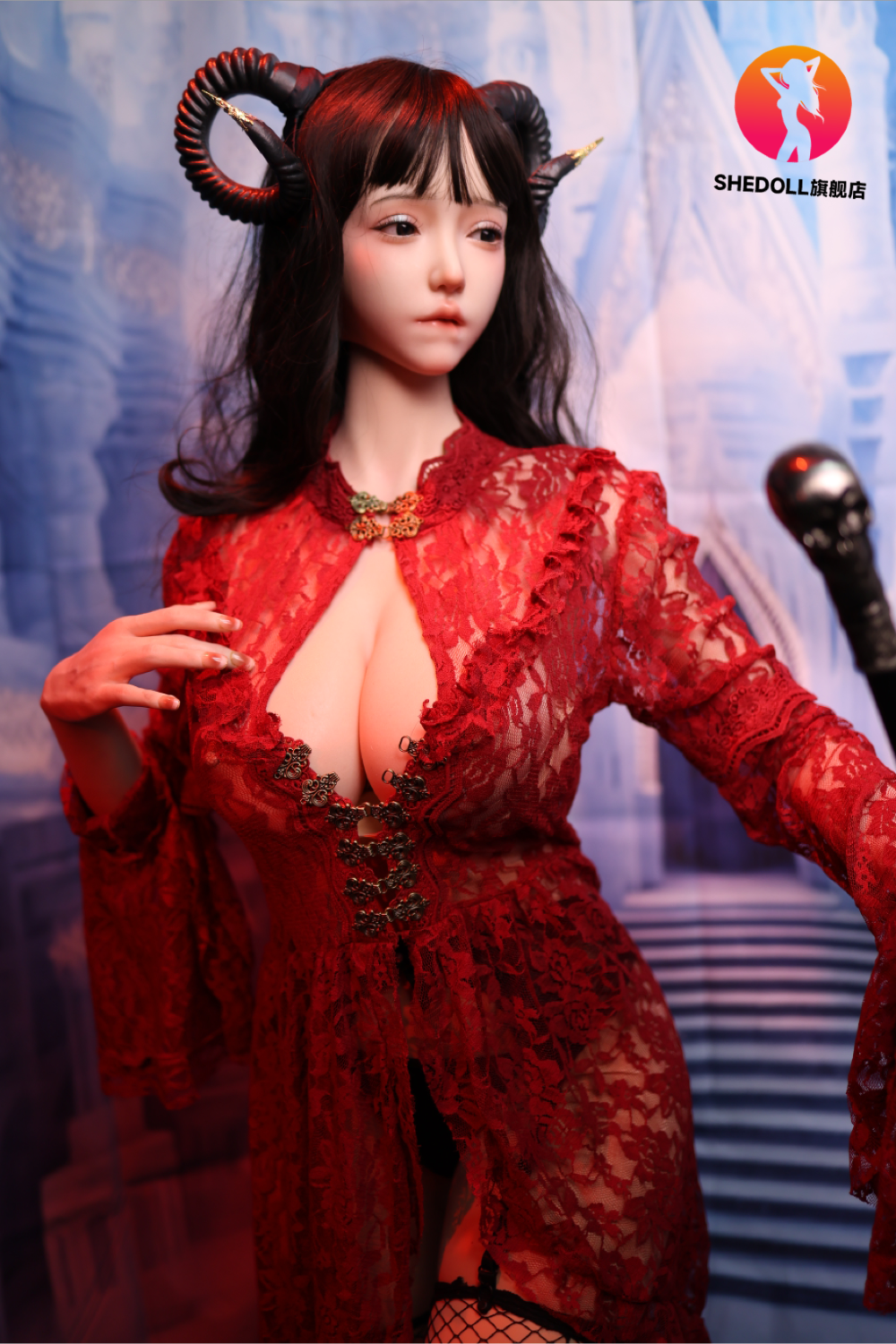 Chole Sex Doll (SHEDOLL 163cm H-Cup #SH071 silikon)