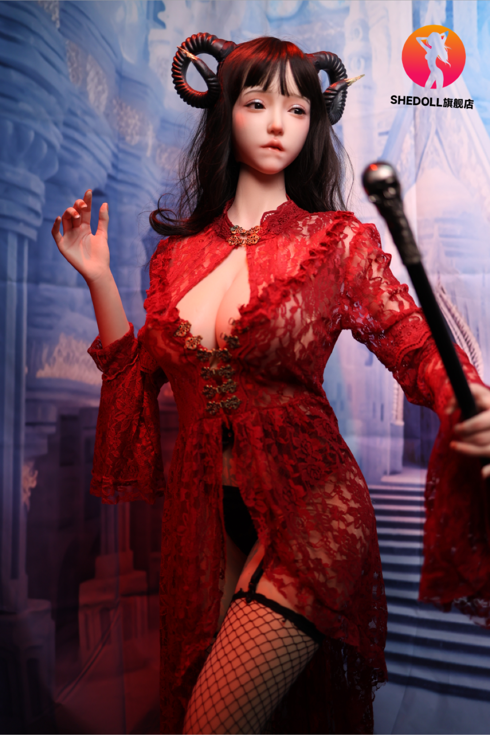 Chole Sex Doll (SHEDOLL 163cm H-Cup #SH071 silikon)