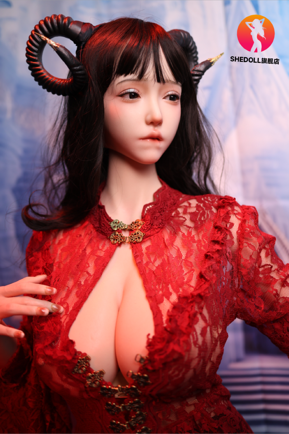 Chole Sex Doll (SHEDOLL 163cm H-Cup #SH071 silikon)