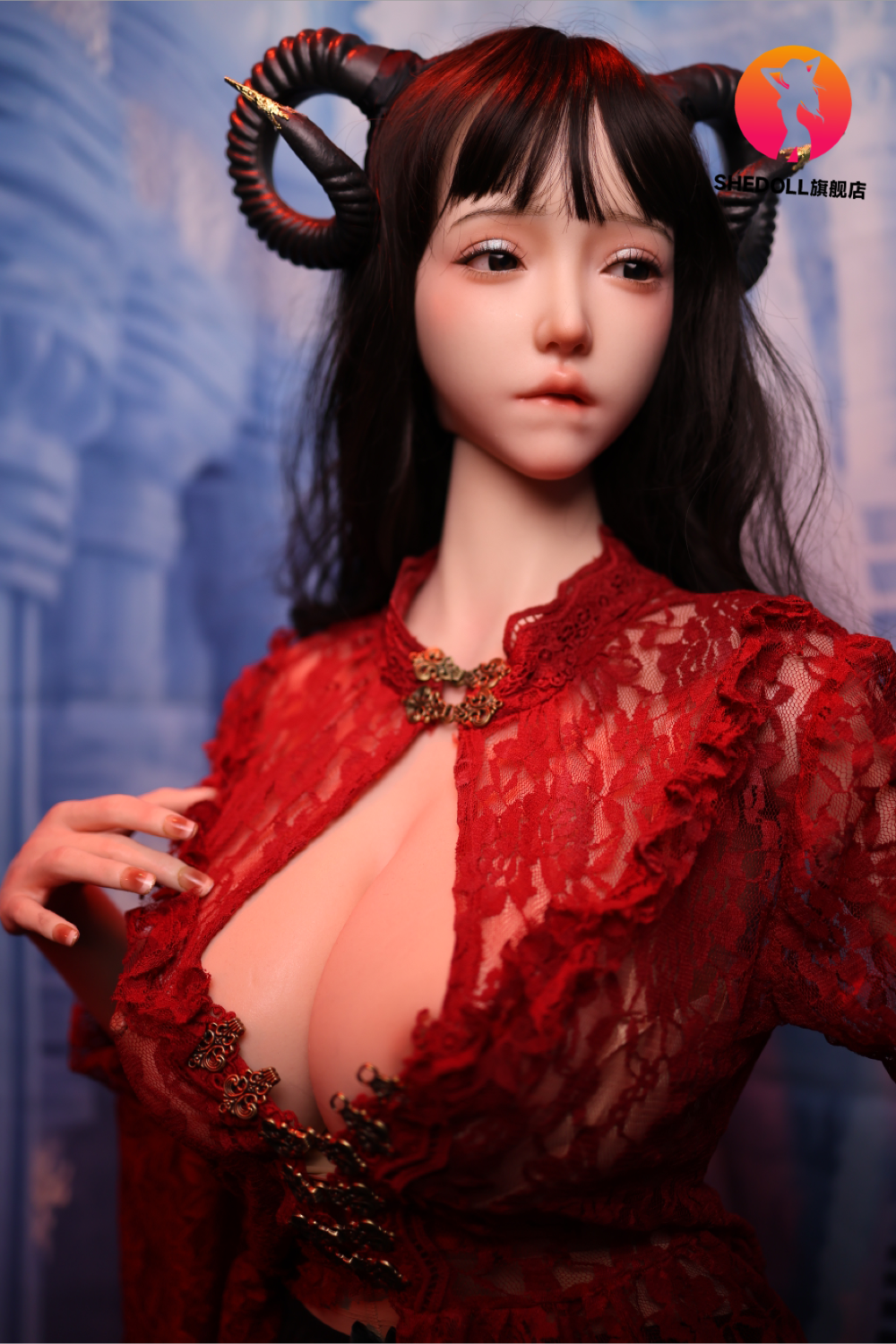 Chole Sex Doll (SHEDOLL 163cm H-Cup #SH071 silikon)