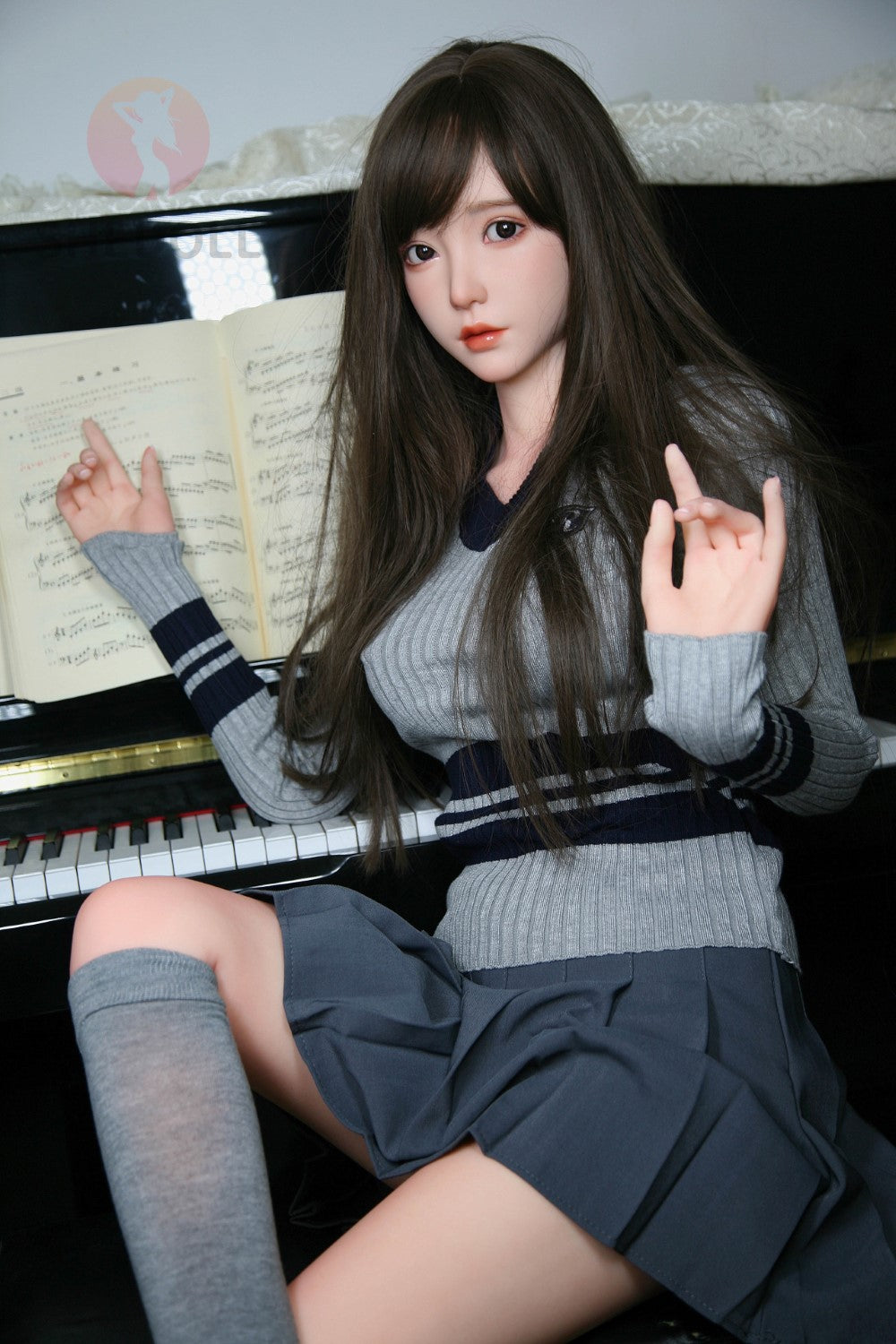 Cheryl Sex Doll (SHEDOLL 158cm miska C #SH072 TPE+silikon)