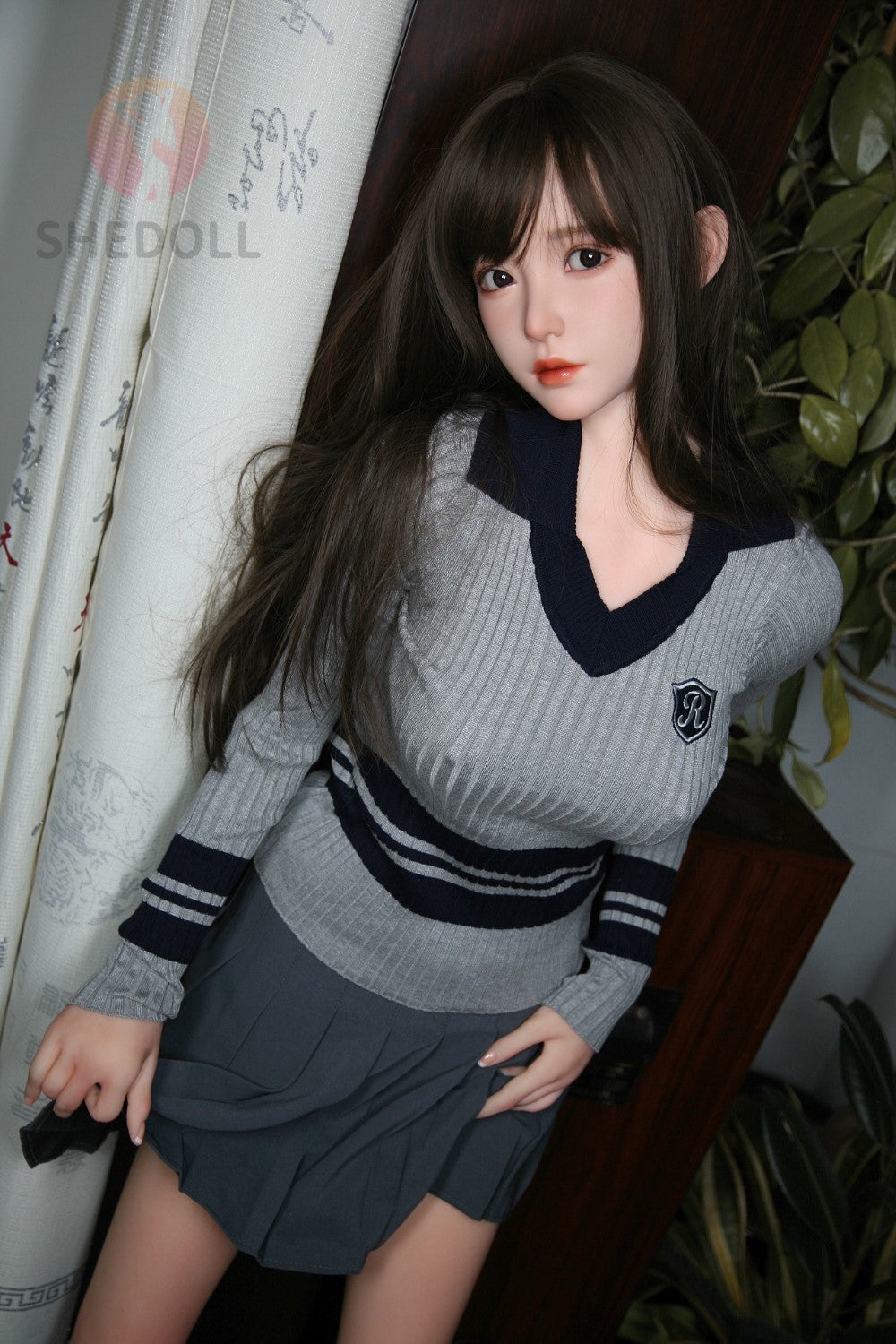 Cheryl Sex Doll (SHEDOLL 158cm miska C #SH072 TPE+silikon)