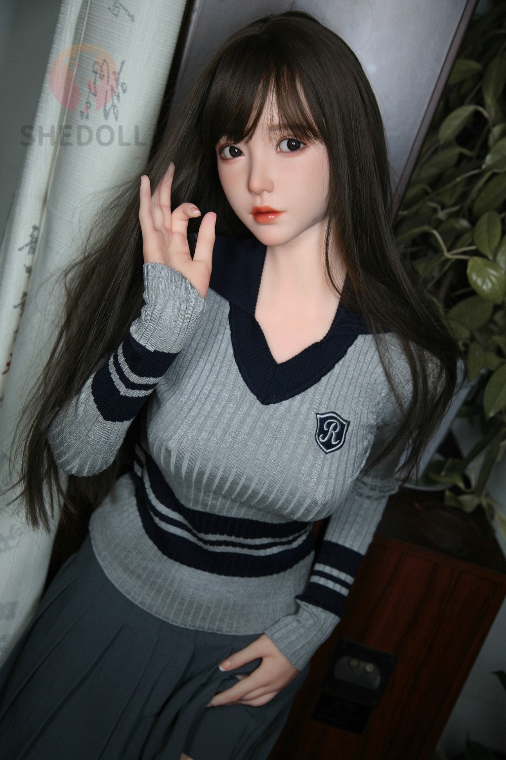 Cheryl Sex Doll (SHEDOLL 158cm miska C #SH072 TPE+silikon)