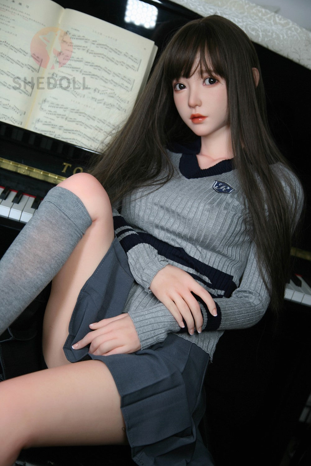 Cheryl Sex Doll (SHEDOLL 158cm miska C #SH072 TPE+silikon)