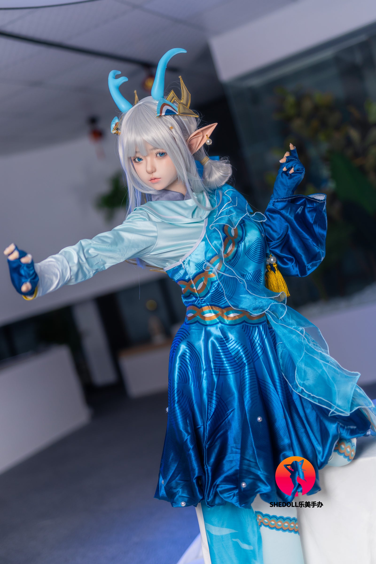 Aileen Sex Doll (SHEDOLL 148cm D-Cup #SH087 2.0 silikon)