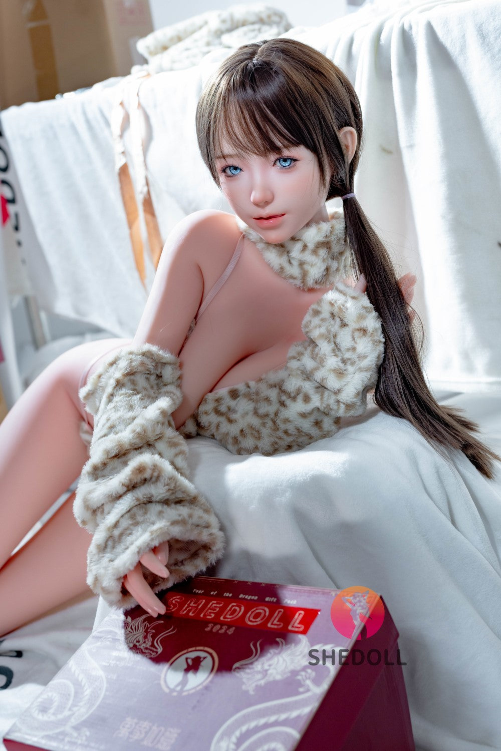 Sylvia Sex Doll (SHEDOLL 148cm D-Cup #SH136 2.0 TPE+silikon)