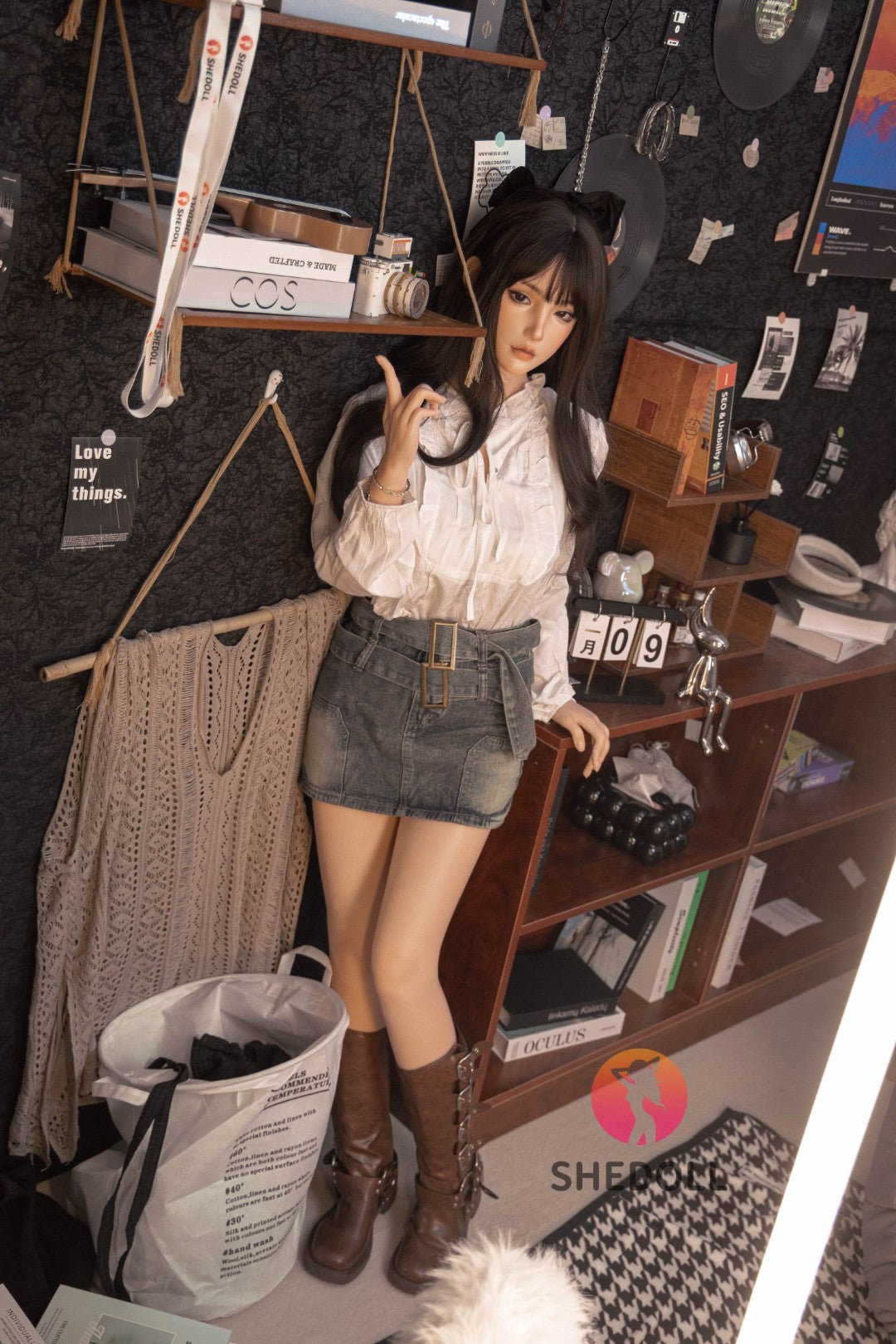 Vesper Sex Doll (SHEDOLL 158cm C-Cup #SH155 silikon)