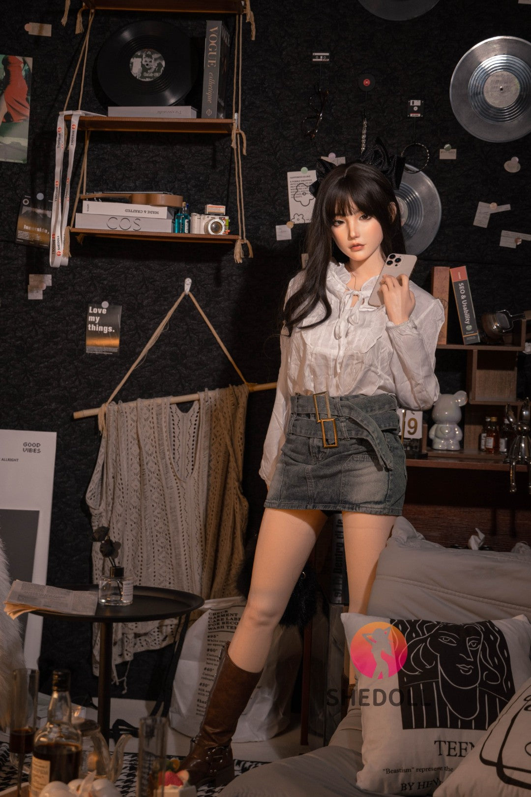 Vesper Sex Doll (SHEDOLL 158cm C-Cup #SH155 silikon)