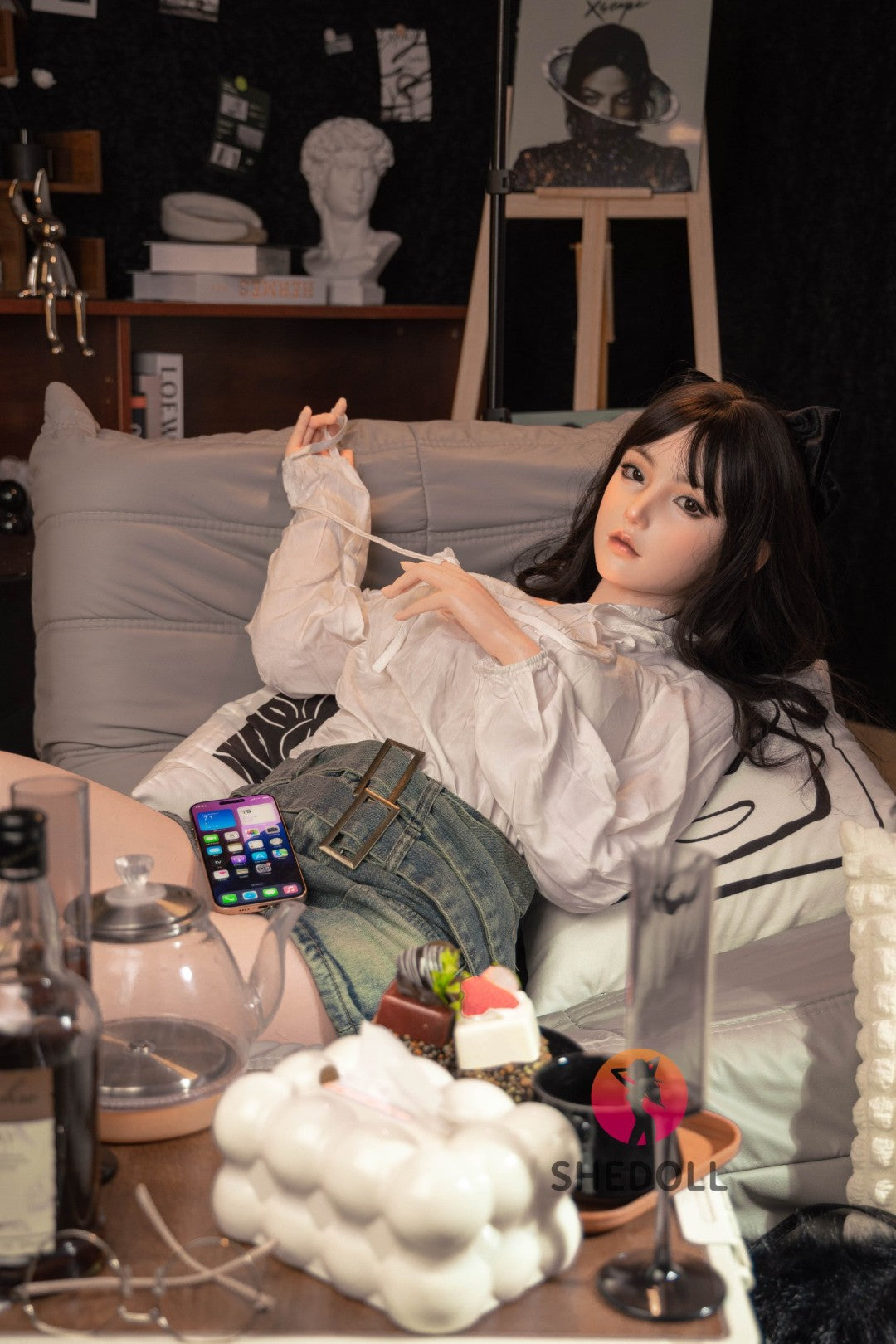 Vesper Sex Doll (SHEDOLL 158cm C-Cup #SH155 silikon)