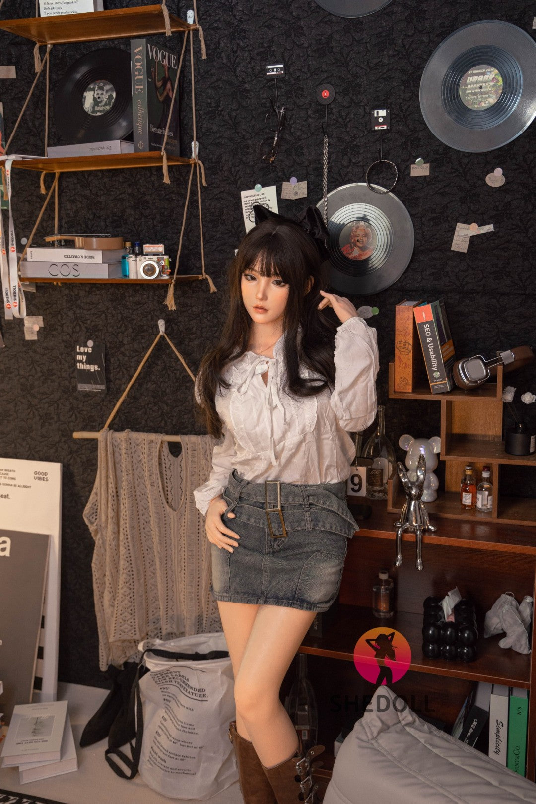 Vesper Sex Doll (SHEDOLL 158cm C-Cup #SH155 silikon)