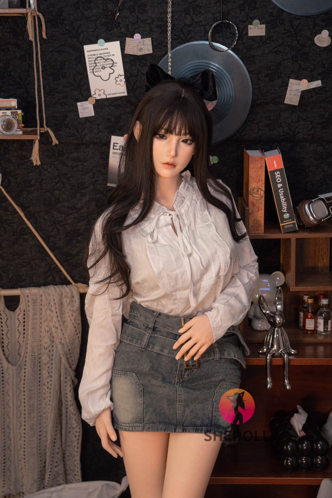Vesper Sex Doll (SHEDOLL 158cm C-Cup #SH155 silikon)