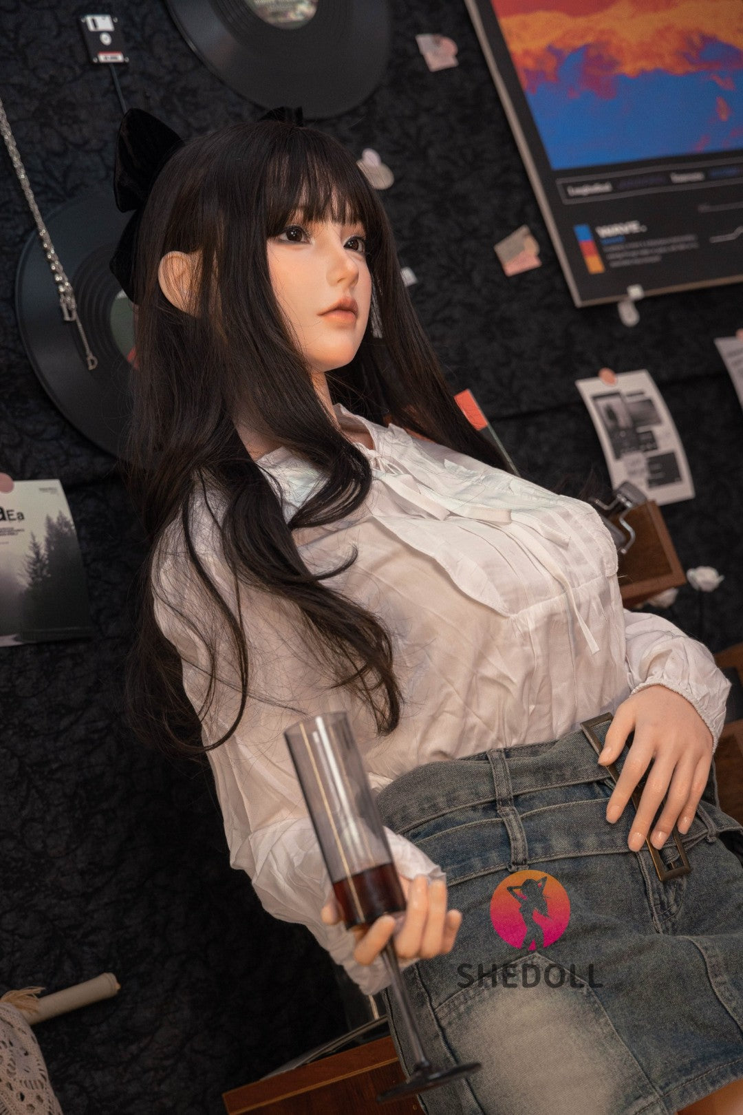 Vesper Sex Doll (SHEDOLL 158cm C-Cup #SH155 silikon)