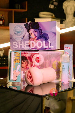 Realistický masturbator (SHEDOLL #SH160 Silicone & TPE)