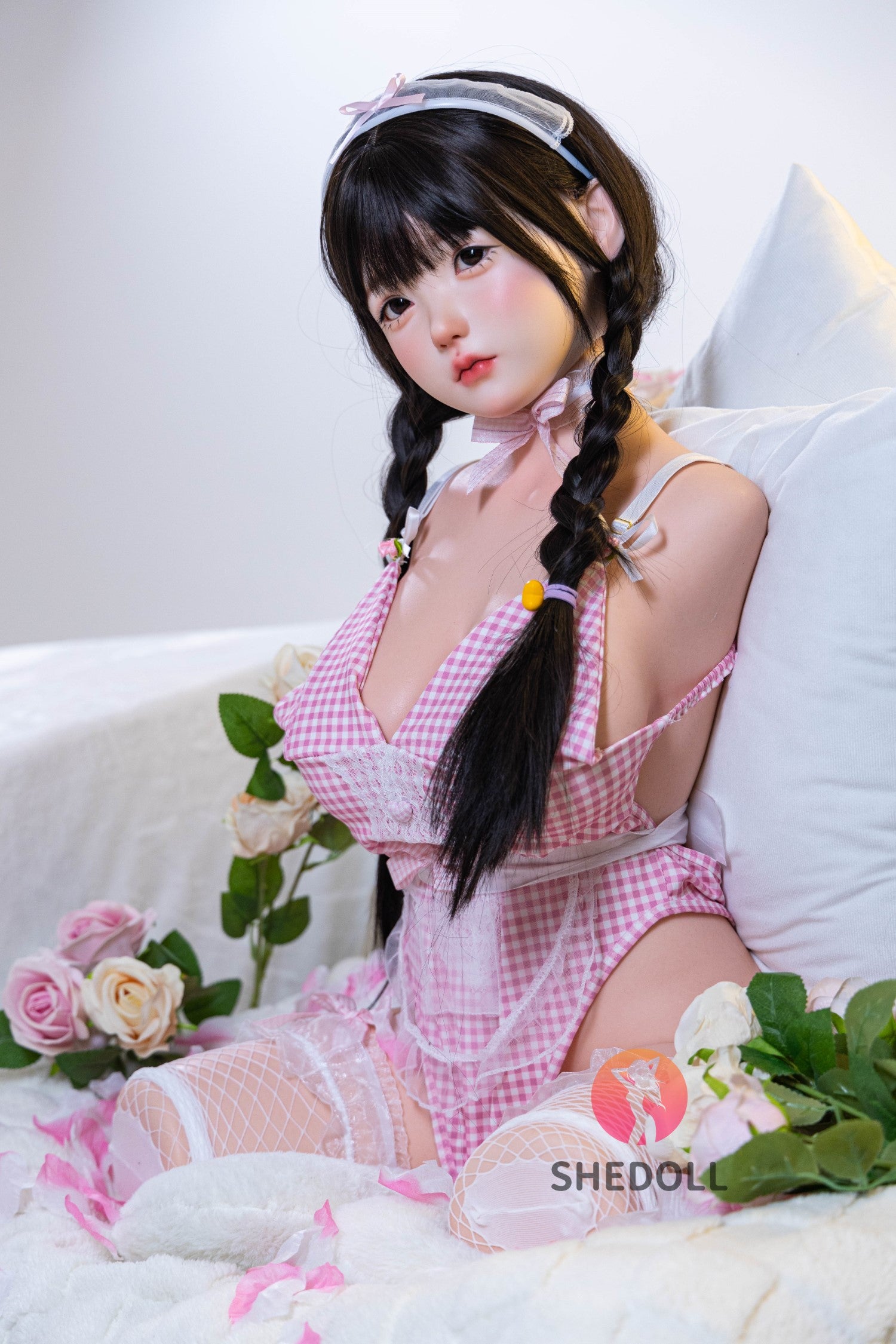 Torso Sex Doll (SHEDOLL 70cm D-Cup #SH162 silikon)