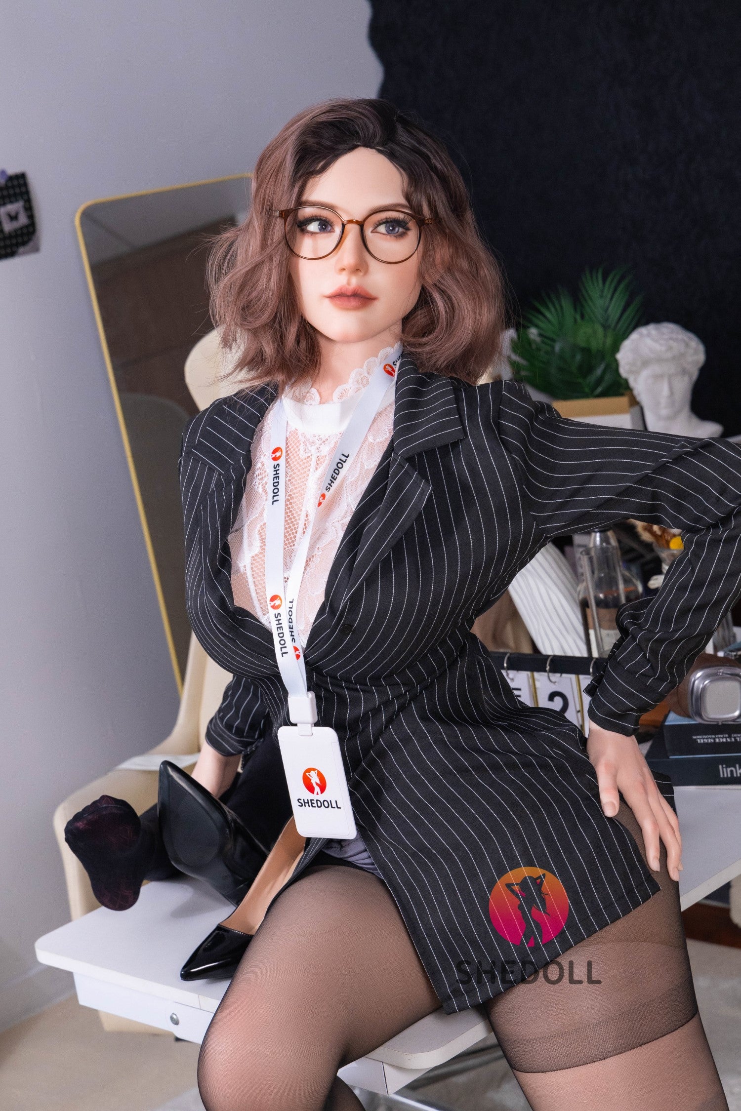 Mluvící sexuální panenka (SHEDOLL 170cm E-Cup #SH172 silikon)