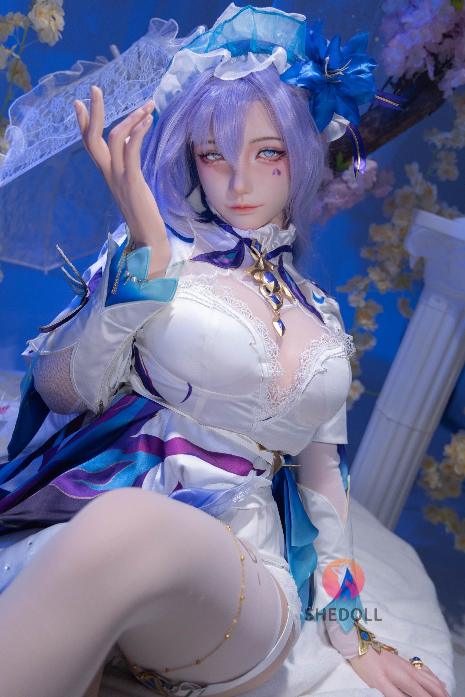 Sexuální panenka Cantarella (SHEDOLL 163cm H-Cup #SH177 2.0 silikon)