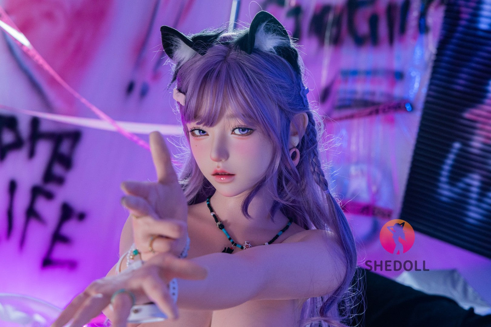 Jasmine Sex Doll (SHEDOLL 168 cm D-Cup #SH180 2.0 Silicon)