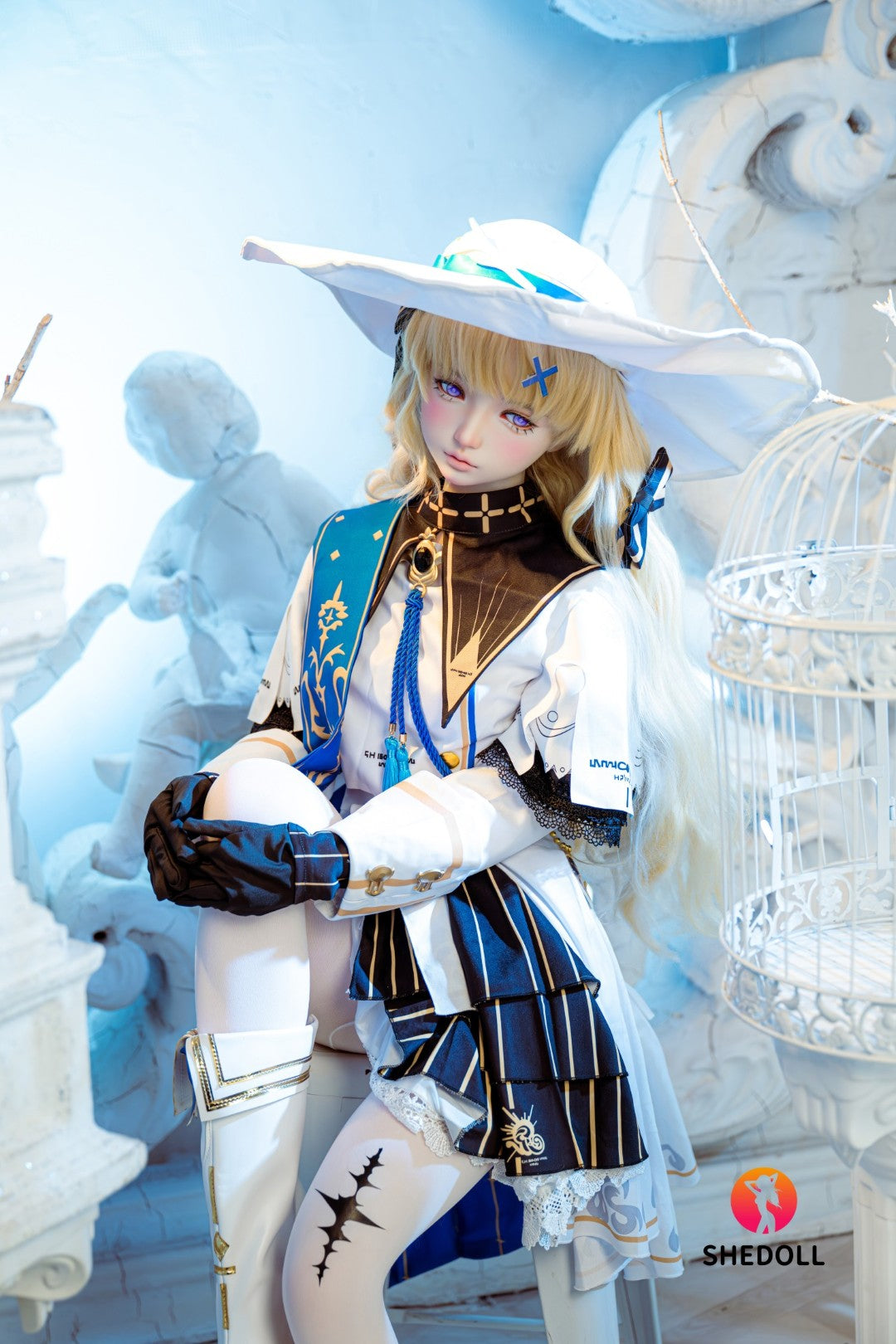 Phoebe Sex Doll (SHEDOLL 152CM A-CUP #SH189 2,0 TPE+Silicone)