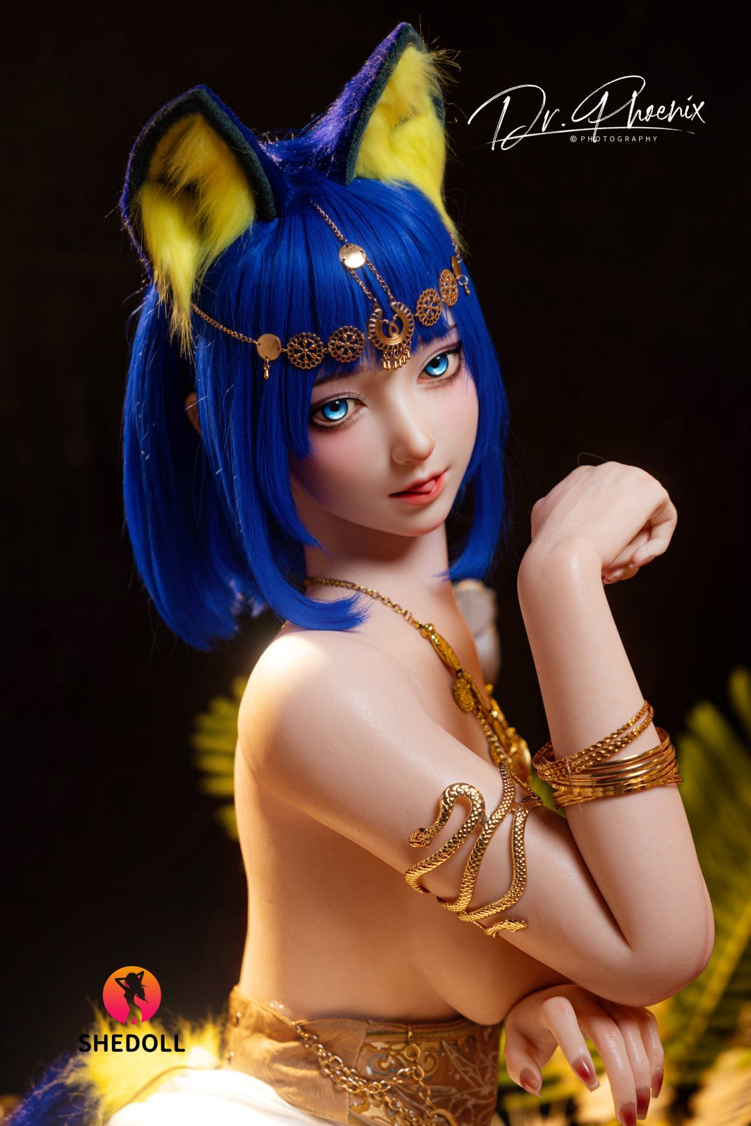 Ankha Sex doll (SHEDOLL 168cm D-cup #SH192 2.0 silicone)