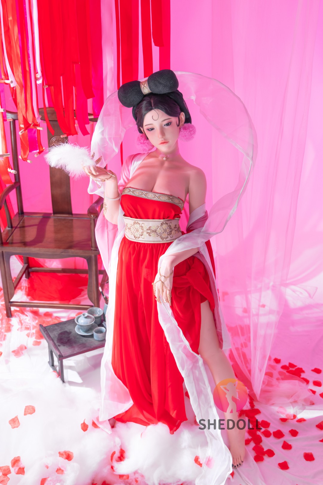 Vesper Sex Doll (SHEDOLL 168cm D-Cup #SH193 2.0 silikon)