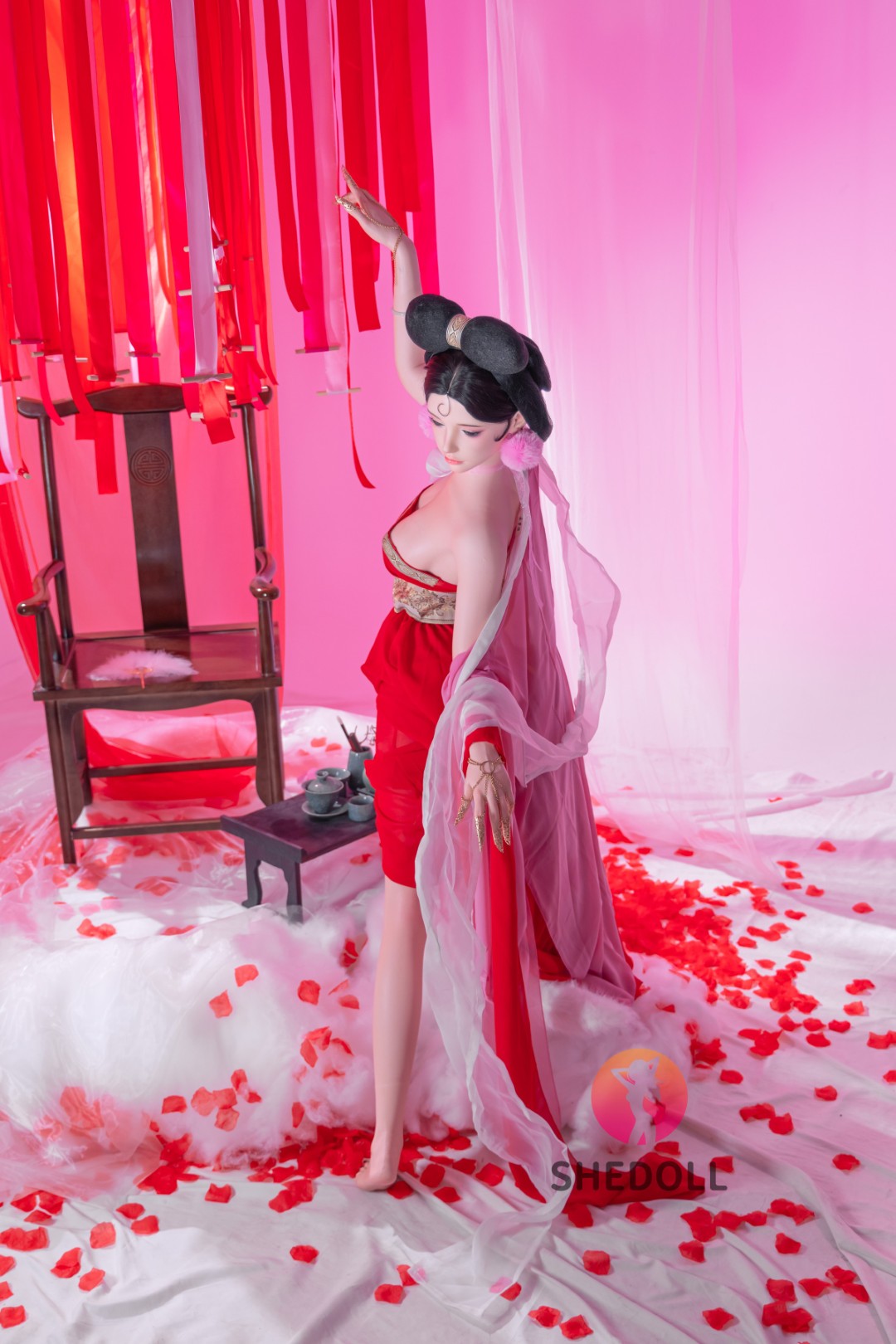 Vesper Sex Doll (SHEDOLL 168cm D-Cup #SH193 2.0 silikon)