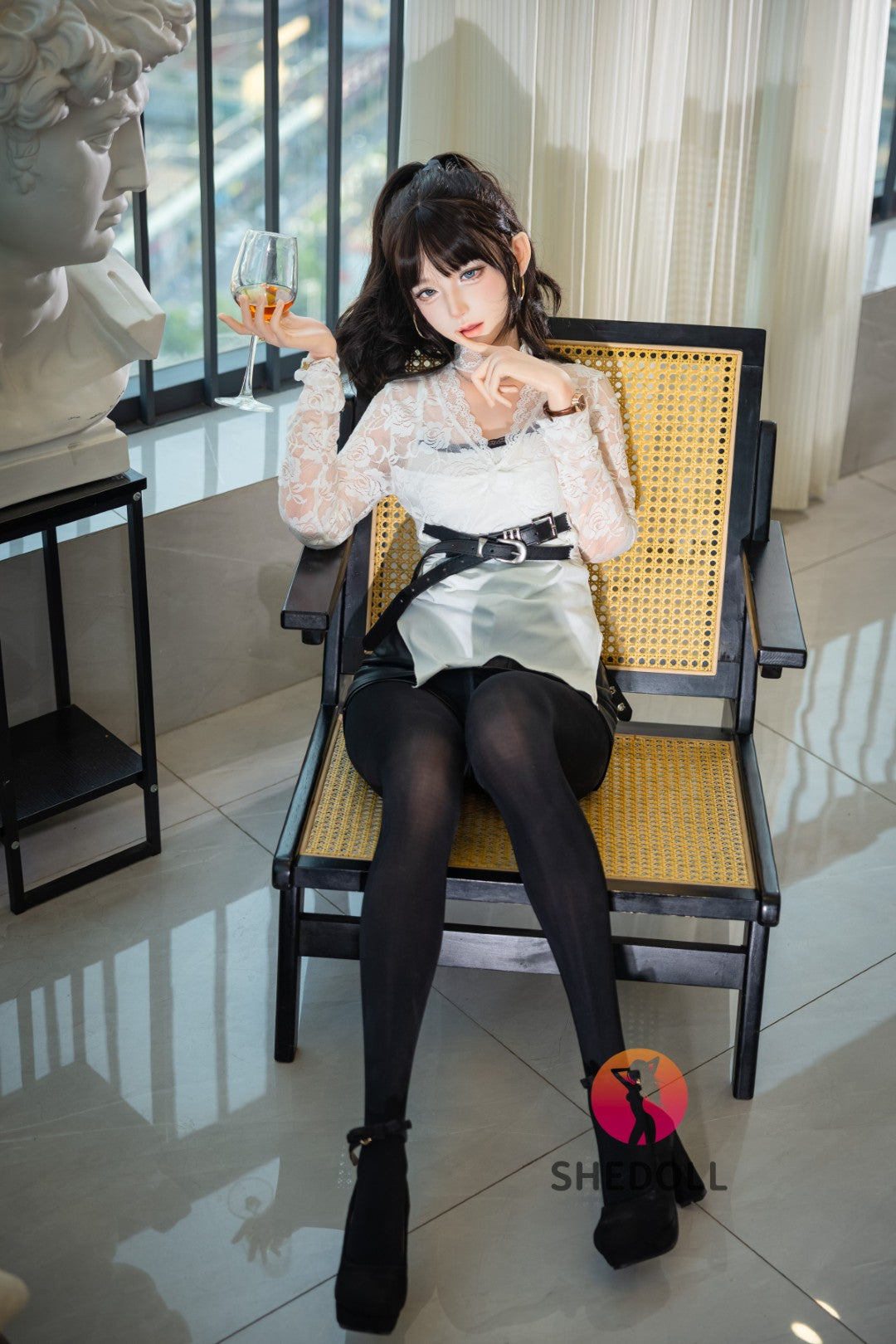 Lina Sex Doll (SHEDOLL 152cm A-Cup #SH202 2.0 silikon)