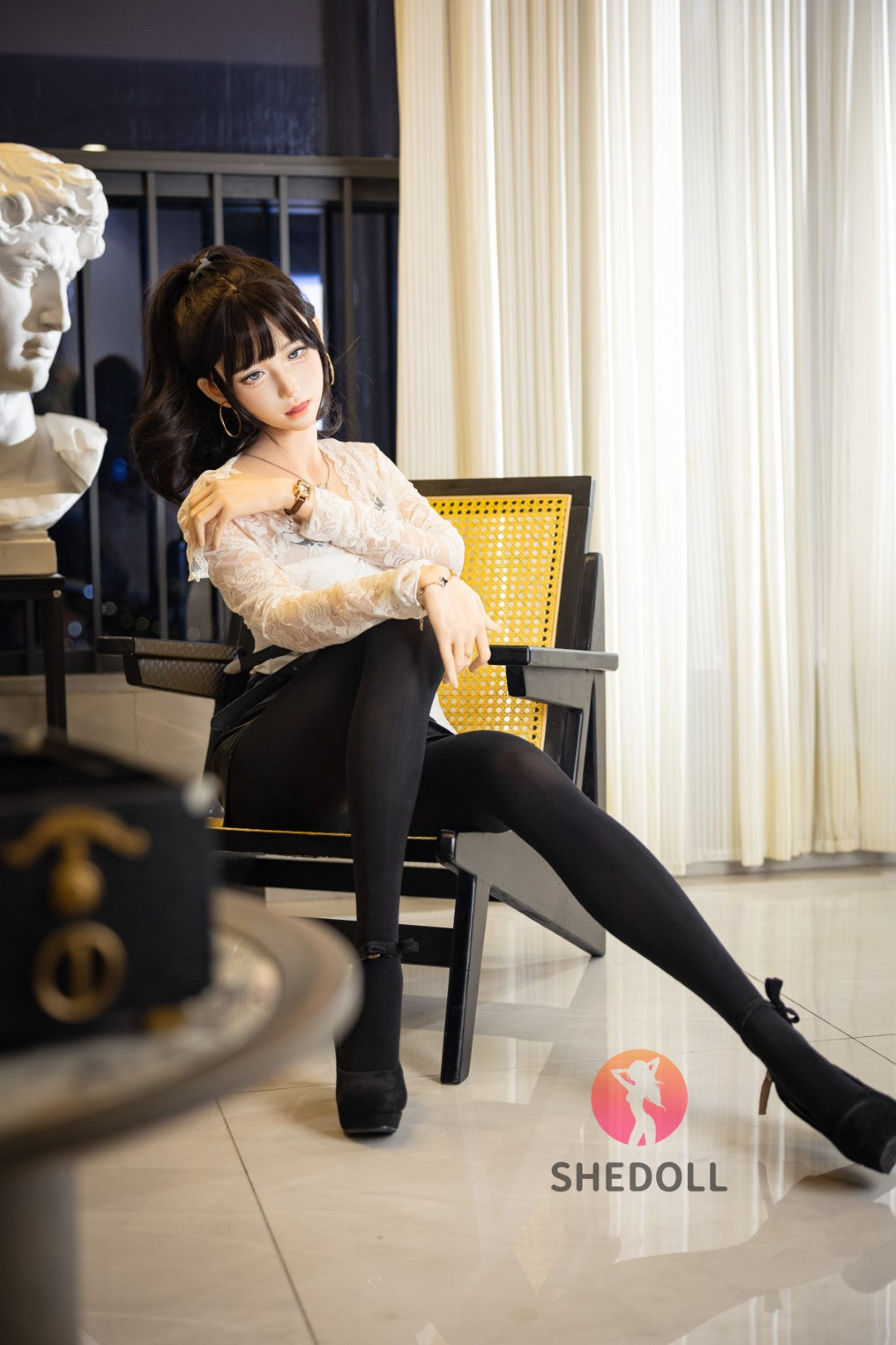 Lina Sex Doll (SHEDOLL 152cm A-Cup #SH202 2.0 silikon)