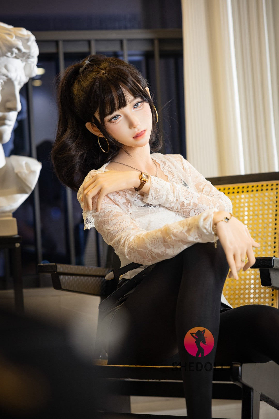 Lina Sex Doll (SHEDOLL 152CM A-CUP #SH202 2.0 Silicone)