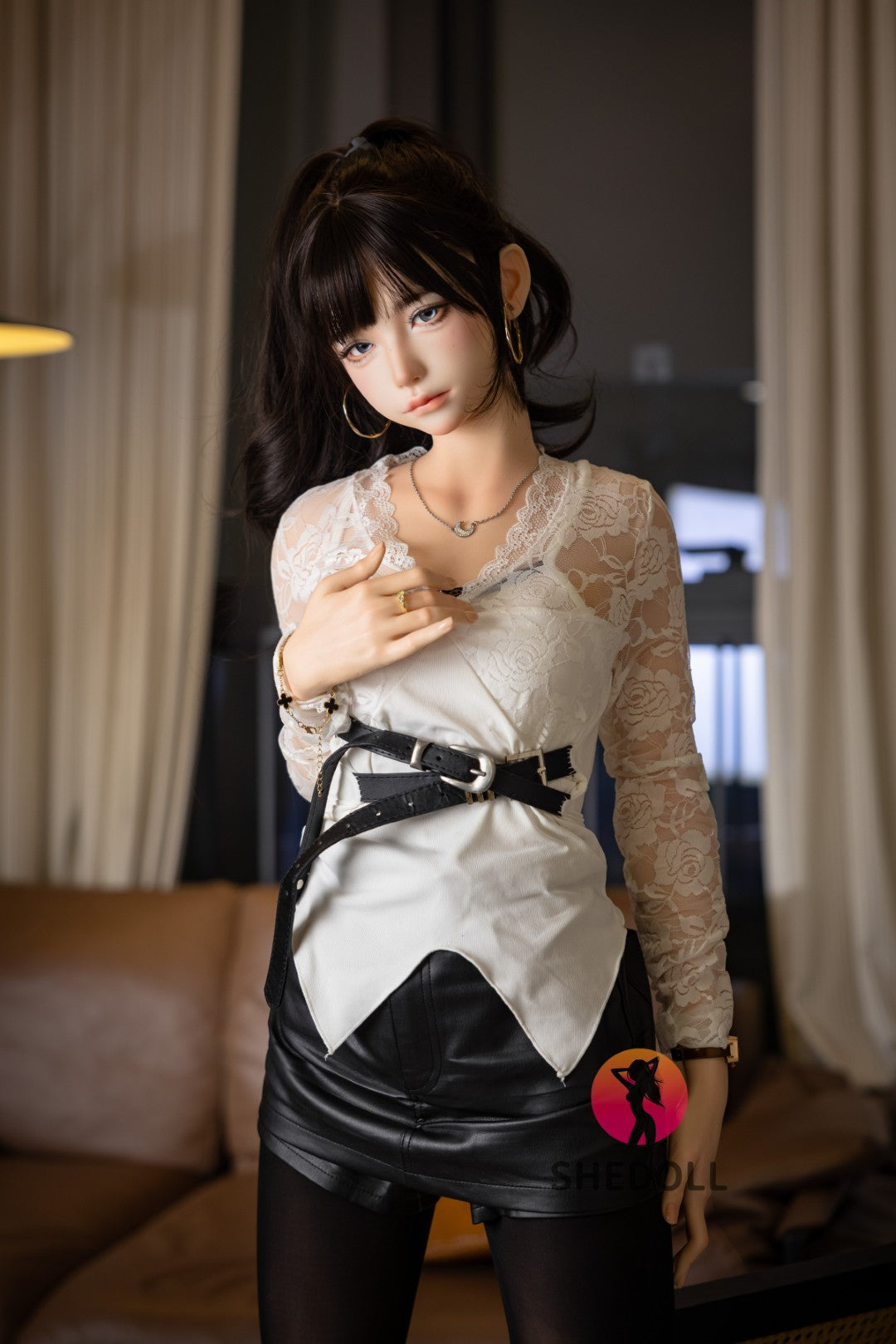 Lina Sex Doll (SHEDOLL 152cm A-Cup #SH202 2.0 silikon)