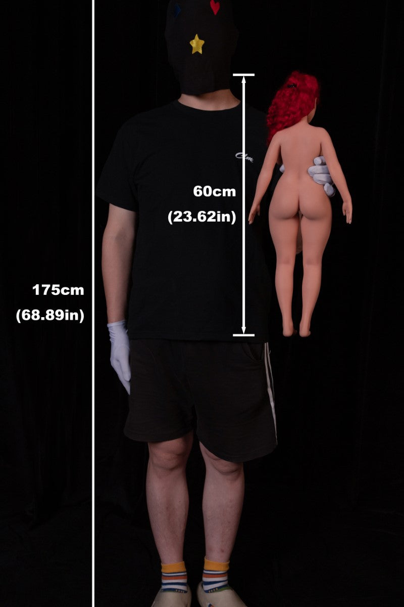 Hedy Sex Doll (Climax Doll Mini 60cm C-pohár silikonový)