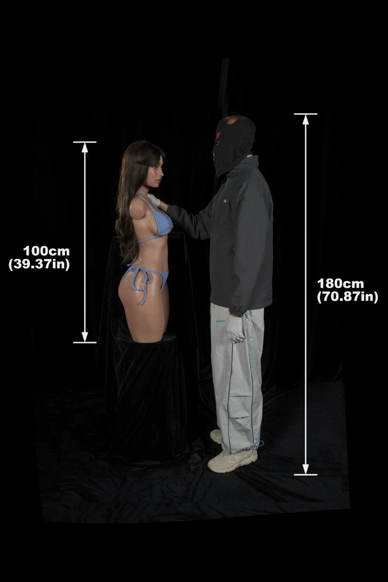 Sexuální panenka Morgan Torso (Climax Doll ULW 100cm E-pohár silikonový)