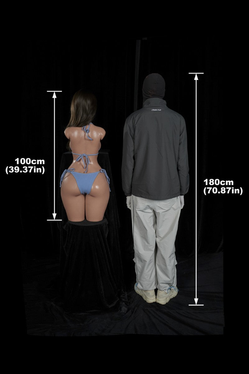 Sexuální panenka Morgan Torso (Climax Doll ULW 100cm E-pohár silikonový)