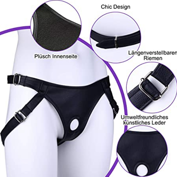 Double Dildo Strap On - Pleasure For Both Hands