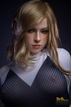 Gwen Sex Doll (Irontech Doll 167cm E-Cup S38 Silikon)