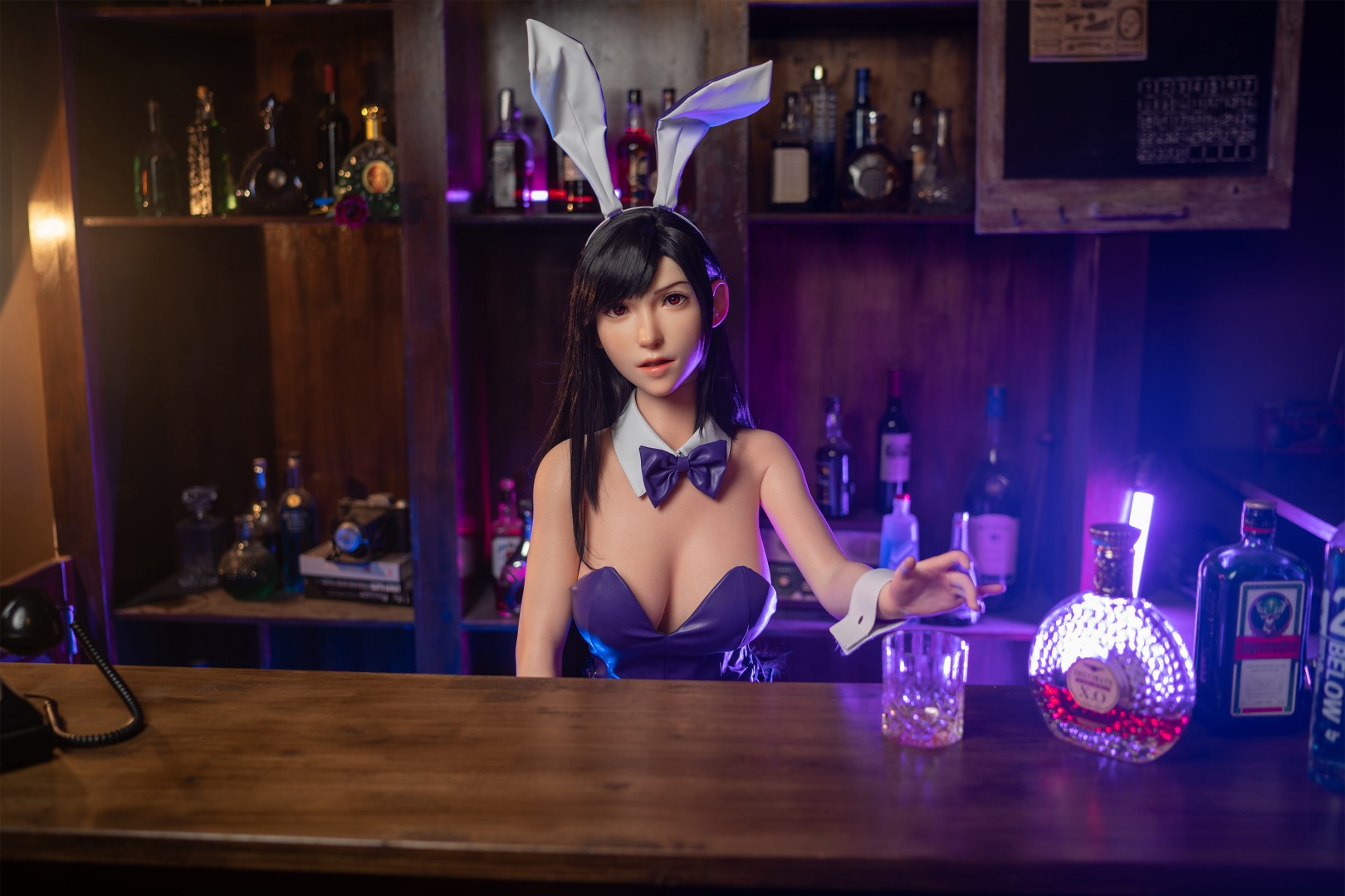 Panenka Tifa Sex (Game Lady 167 cm D-kupa č. 25 silikon)