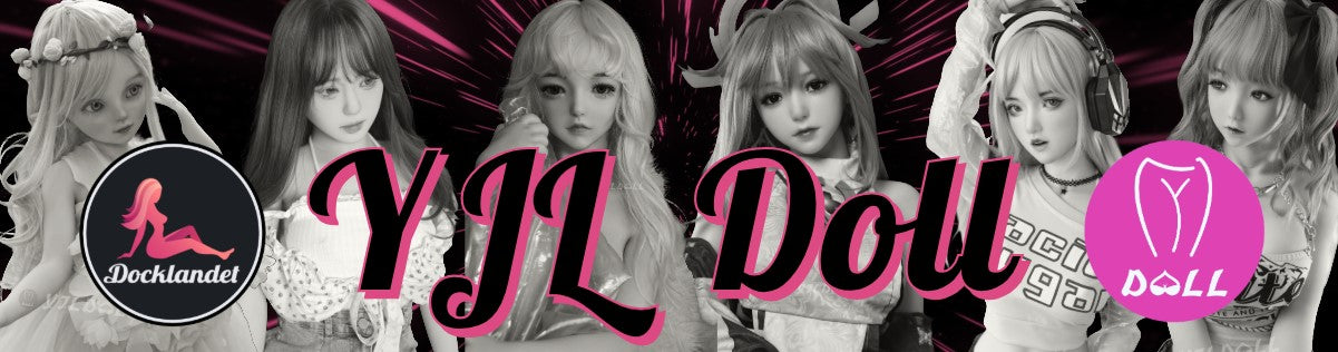 “YJL Doll banner – realistiska TPE och silikon sexdockor i olika storlekar och stilar, officiell distributör i Norden – Docklandet”