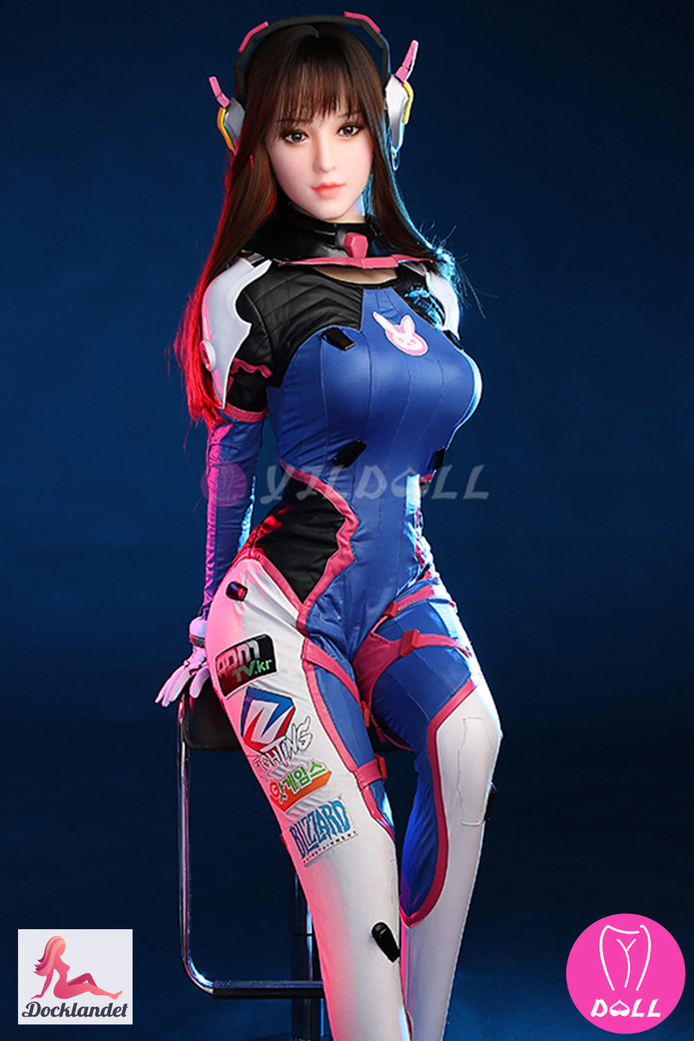 Sexuální panenka Yoko D.Va (YJL Doll 155cm C-Cup #825 TPE+silikon)